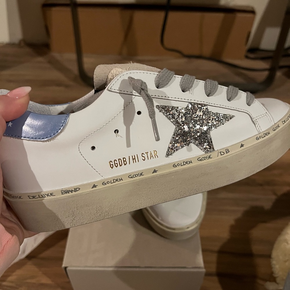 BNIB Hi star golden goose never worn